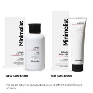 Minimalist 2% Salicylic Acid Face Wash For Oily Skin | Sulphate free, Anti Acne Face Cleanser With LHA & Zinc For Acne or Pimples | For Women & Men | 100 ml