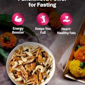 True Elements Mixed Dry Fruits Panchmeva 1.2kg - Fasting Special | Trail Mix | Premium Dry Fruits | Almonds | Cashews| Dates| Raisins| Black Current| Dry Fruits Mix | Healthy Snacks | Festive Snacking
