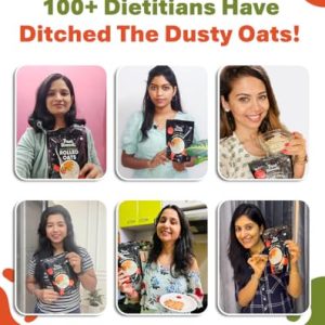 True Elements Rolled Oats - 100% Wholegrain | Diet Food | Cereal for Breakfast | Super Saver Oats Combo Pack | High Fibre | Jumbo Oats 1kg (Pack of 2)