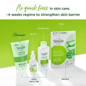 Simple Kind To Skin Refreshing Face Wash 150 ml | 100% soap-free gentle cleanser for sensitive, dry & oily skin, for women & men (Copy)